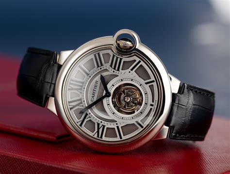 cartier ballon bleu tourbillon volant|Ballon Bleu de Cartier Flying Tourbillon watch.